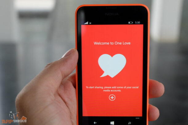 OneLove for Windows phone Lead 1 | facebook for windows phone | [WP8, 8.1] แนะนำแอพทางเลือกสำหรับขาโซเชียล One Love อัพรูปขึ้น Facebook ได้ไร้ปัญหา