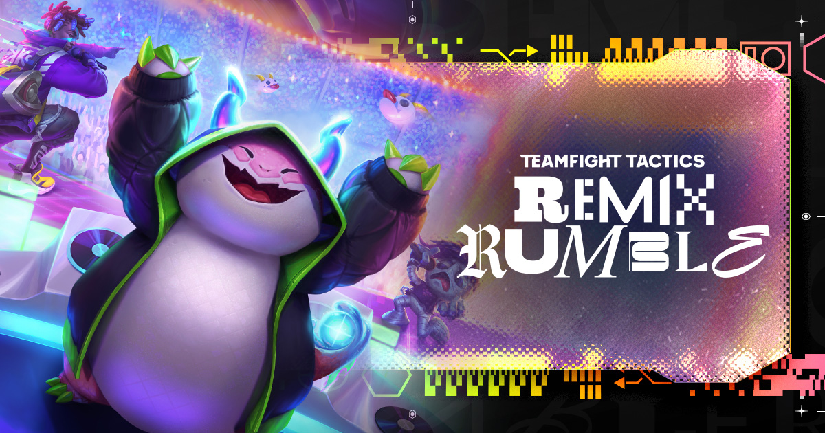 RG REMIX RUMBLE SET OVERVIEW WEBSITE META IMAGE 1200X630 1 | League of Legend | Team Fight Tactic ผู้เล่นโวย Punk ระบาดเล่นกันยับกดแรงค์มีต้องเจอ!