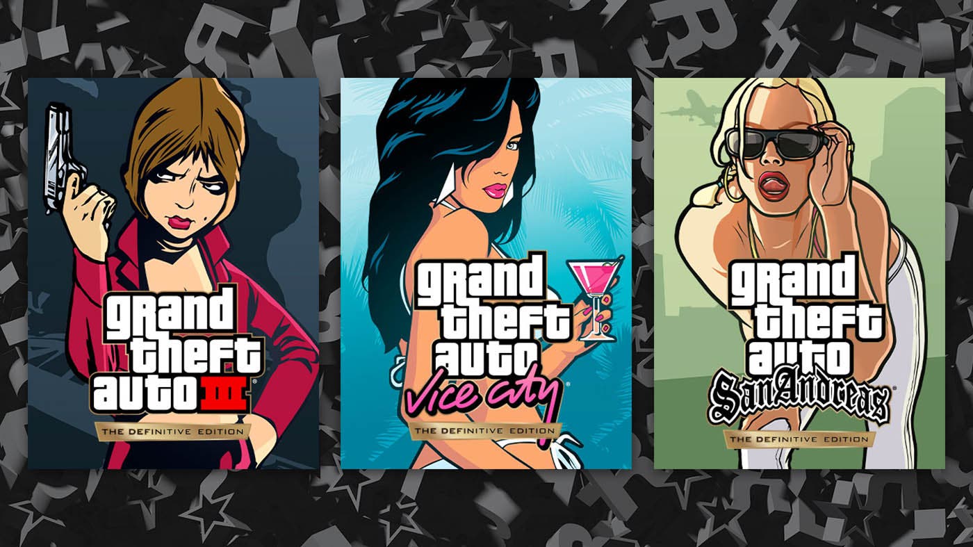 2922154926 preview gta trilogy covers | Grand Theft Auto: The Trilogy | Netflix เตรียมนำ Grand Theft Auto The Trilogy- The Definitive Edition มาลงให้เล่นกันฟรี ๆ วันที่ 14 ธันวาคมนี้