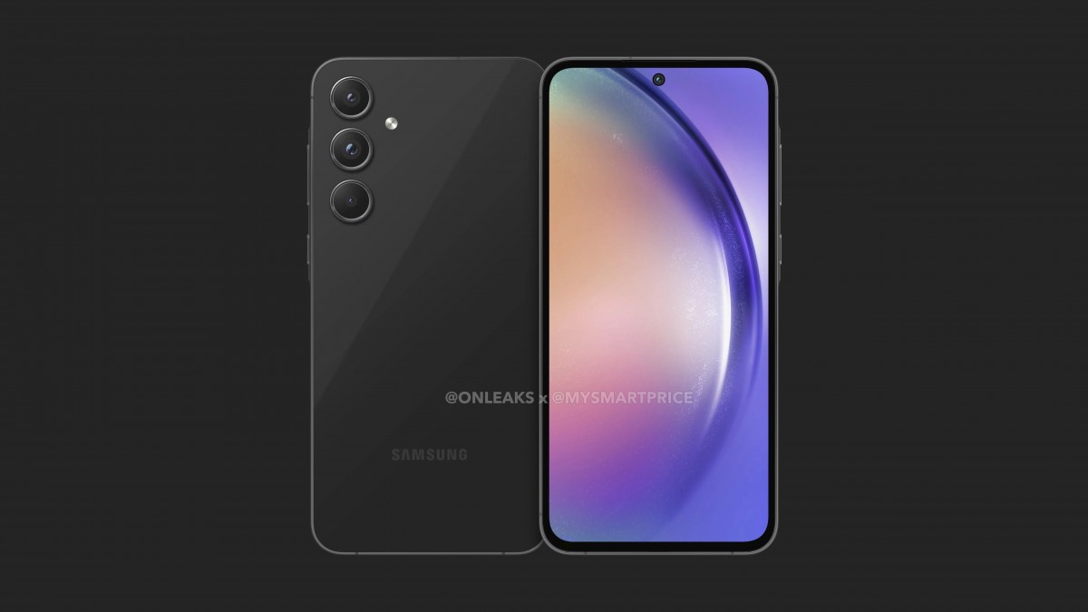gsmarena 001 | galaxy a55 | หลุด Samsung Galaxy A55 ดีไซน์คล้ายเดิม ขอบด้านข้างแบบแบน
