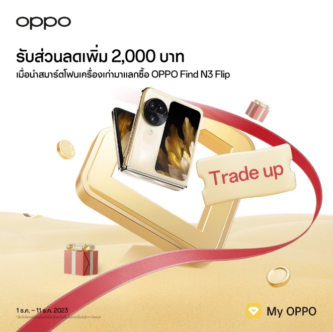 image006 1 | New Year New Phone | OPPO จัดเต็มโปรโมชันส่งท้ายปี มอบสิทธิสุดพิเศษมากมายให้กับลูกค้า OPPO ในแคมเปญ O Fans’ Festival 2023
