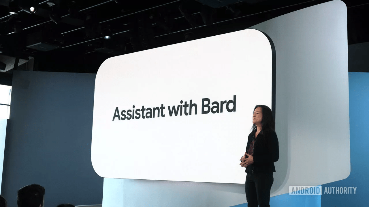 Assistant with Bard Presentation at Made by Google Event 2023 1280w 720h.jpg | Google | Google ปลดพนักงานชุดใหญ่จากหลายแผนกของบริษัท